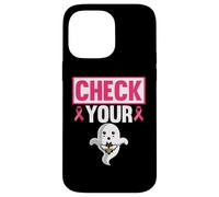 Breast Cancer Awareness Halloween Trick Or Treating Case for iPhone 14 Pro Max