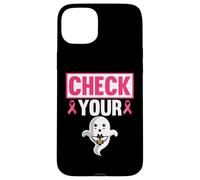 Breast Cancer Awareness Halloween Trick Or Treating Case for iPhone 15 Plus