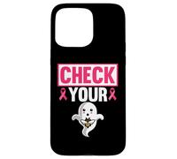 Breast Cancer Awareness Halloween Trick Or Treating Case for iPhone 15 Pro Max