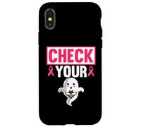 Breast Cancer Awareness Halloween Trick Or Treating Case for iPhone X/XS