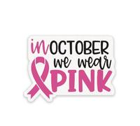 Breast Cancer Awareness Lapel Pins Pink Ribbon Wood Badge Brooch Hope Faith Believe Sunflower Badges Pins for Breast Cancer Survivor Month Charity Public Social Event, Wood, red agate