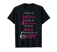 Breast Cancer Awareness Month Fighter Survivor T-Shirt