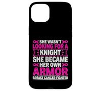 Breast Cancer Awareness Pink Ribbon Strong Women Fighters Case for iPhone 15 Plus