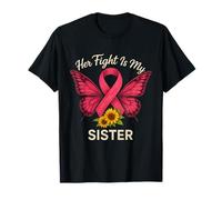 Breast Cancer Awareness Pink Ribbon Warrior Sister Hope T-Shirt