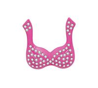 Breast Cancer Awareness Ribbon Brooch Pin Brooches for Women Survival Crystal Rhinestone Unique Pink Zirconia Charity Event AIDS Hope Lapel Pin for Backpacks Badges Decorations, Alloy Steel Metal, no