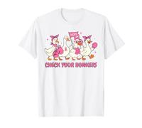 Breast Cancer Awareness Silly Goose Check Your Honkers T-Shirt
