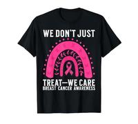 Breast Cancer Awareness Support Gifts Medical Doctors Nurses Value Graphic T-Shirt, Men, Black, L