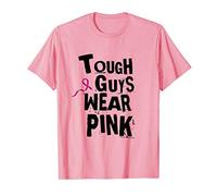 Breast Cancer Awareness Tough Guys Wear Pink, men boys, kids T-Shirt
