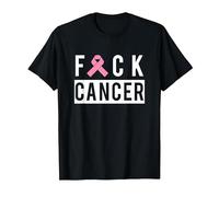 Breast Cancer Beat Cancer T-Shirt, Men, Black, Large
