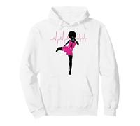 Breast Cancer Black Girl Magic Afro Women Brown Skin Pullover Hoodie