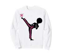 Breast Cancer Black Girl Magic Afro Women Brown Skin Sweatshirt