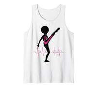 Breast Cancer Black Girl Magic Afro Women Fight Kick Survive Tank Top