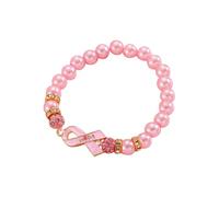 Breast Cancer Charms, Pink Ribbon Charm for Jewelry Making, Breast Cancer Awareness Enamel Charm Pendants for Bracelets Necklaces Earrings Craft Making Accessories