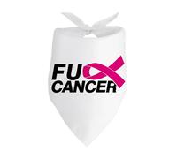 Breast Cancer Dog Bandana Pink Ribbon Beating Cancer Bandana for Dog Funny Pet Scarf for Boy and Girl Holiday Bandana for Small Medium Cat Dogs