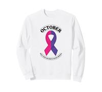 Breast Cancer & Domestic Violence Ribbons Sweatshirt