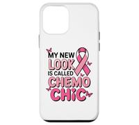 Breast Cancer Fighter Pink Ribbon Chemo Chic Butterfly Case for iPhone 12 mini