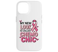 Breast Cancer Fighter Pink Ribbon Chemo Chic Butterfly Case for iPhone 14