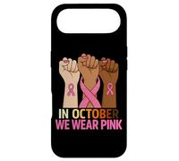 Breast Cancer Fist Raise Fight Women In October Wear Pink Case for iPhone Air