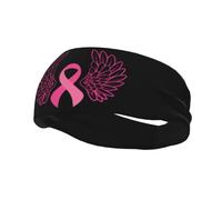 Breast Cancer Headbands Sports Headbands Moisture Wicking Workout Headband Sweatband Headbands Running Headband