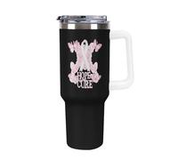 Breast Cancer Hope Fight Cure Coffee Cups Travel Mug Insulated Tumbler Water Bottle Large