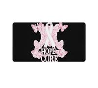 Breast Cancer Hope Fight Cure Mouse Pad Desk Mat Non-Slip Mousepad Writing Pads Office Decor 40X75cm