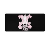 Breast Cancer Hope Fight Cure Mouse Pad Desk Mat Non-Slip Mousepad Writing Pads Office Decor 40x90cm
