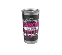 Breast Cancer is A Word, Not A Sentence Stainless Steel Insulated Tumbler