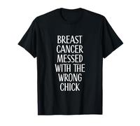 Breast Cancer Messed With the Wrong Chick Warrior Survivor T-Shirt