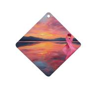 Breast Cancer New Beginnings Car Air Freshener Aromatherapy Tablet Hanging Decor for Rearview Mirror Dorm