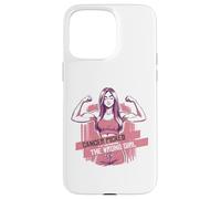 Breast Cancer Picked The Wrong Girl Chick Fighting Women Case for iPhone 15 Pro Max