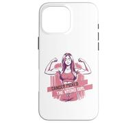 Breast Cancer Picked The Wrong Girl Chick Fighting Women Case for iPhone 16 Pro Max