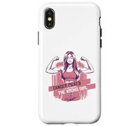 Breast Cancer Picked The Wrong Girl Chick Fighting Women Case for iPhone X/XS