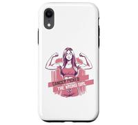 Breast Cancer Picked The Wrong Girl Chick Fighting Women Case for iPhone XR