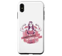 Breast Cancer Picked The Wrong Girl Chick Fighting Women Case for iPhone XS Max