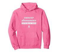 Breast Cancer Ribbon - Cancer Shmancer Lets Beat This Pullover Hoodie