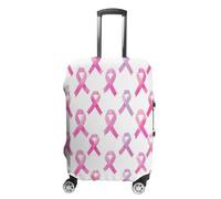 Breast Cancer Ribbon Suitcase Cover Washable Luggage Protective Covers Travel L