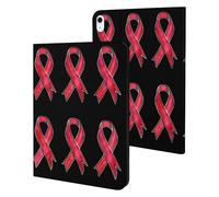 Breast Cancer Ribbons Awareness Bows Tablet Case Slim Stand Protective Case Cover Tablet Cover Tablet Sleeve