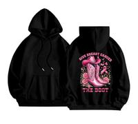 Breast Cancer Shirt,This is My Fighting Shirt T-Shirt Yellow Ribbon T Research Tops Pink Tshirt Women UK Race for Life Women's Gifts Female Funny Support for My Mom (Black,XXL)