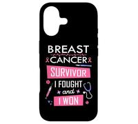 Breast Cancer Survivor I Fought And I Won Awareness Strength Case for iPhone 17