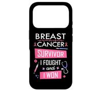 Breast Cancer Survivor I Fought And I Won Awareness Strength Case for iPhone 17 Pro