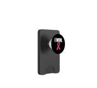 Breast Cancer Survivor I Won Pink Ribbon Butterfly Women PopSockets PopWallet for MagSafe