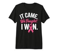 Breast Cancer Survivor I Won Pink Ribbon Premium T-Shirt