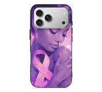 Breast Cancer Survivor Phone Case Basic Cover | Compatible with iPhone 18 Pro with Lanyard Hole Drop Protection