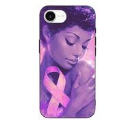 Breast Cancer Survivor Phone Case TPU Cover Drop Protection | Compatible with iPhone 16 Easy Installation Comfortable Grip