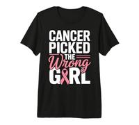 Breast Cancer Survivor Strength Pink Ribbon Premium T-Shirt