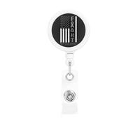 Breast Cancer Warrior Support Squad Brain Cancer Awareness Retractable Badge Holder Bulk ConvenientBadge Reels Badge Clip for NurseTeacher Student Office Staff Name Tag
