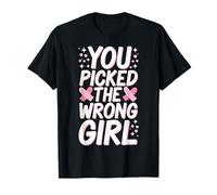 Breast Cancer You Picked The Wrong Girl T-Shirt
