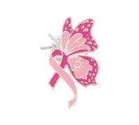 Breast Cancers Awareness Ribbon Pin Sweater Collar Badge For International Women's Love Breast Day Clothes Decoration Feminine Care Commemorative Pin