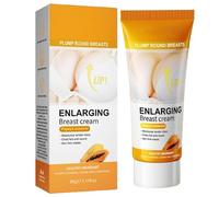 Breast Enlargement Cream, Breast Cream for Larger Breasts, Natural Breast Enlargement Cream with Papaya and Coconut, Moisturise the Skin, Ensure Beautiful Breasts