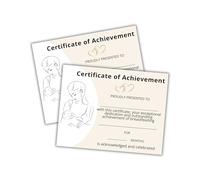 Breast Feeding Certificate of Achievement 30pk 8.5x11” Normalize Support Progress Encouragement Keepsake Milestone Awareness Pins